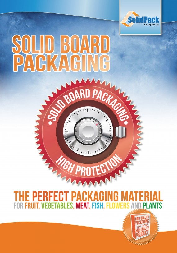 6 posters "Solid Board Packaging"